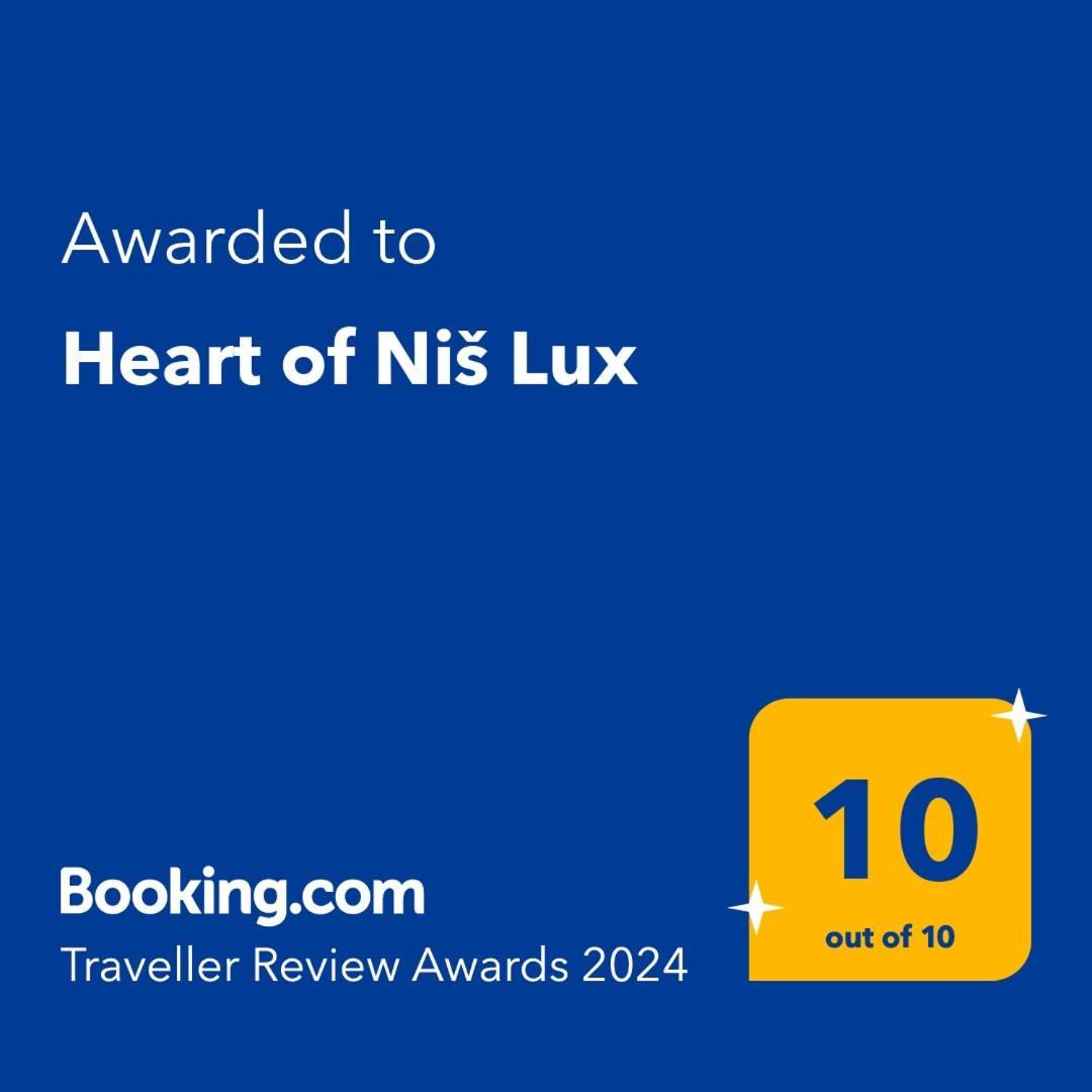 Heart Of Nis Lux Lägenhet Exteriör bild